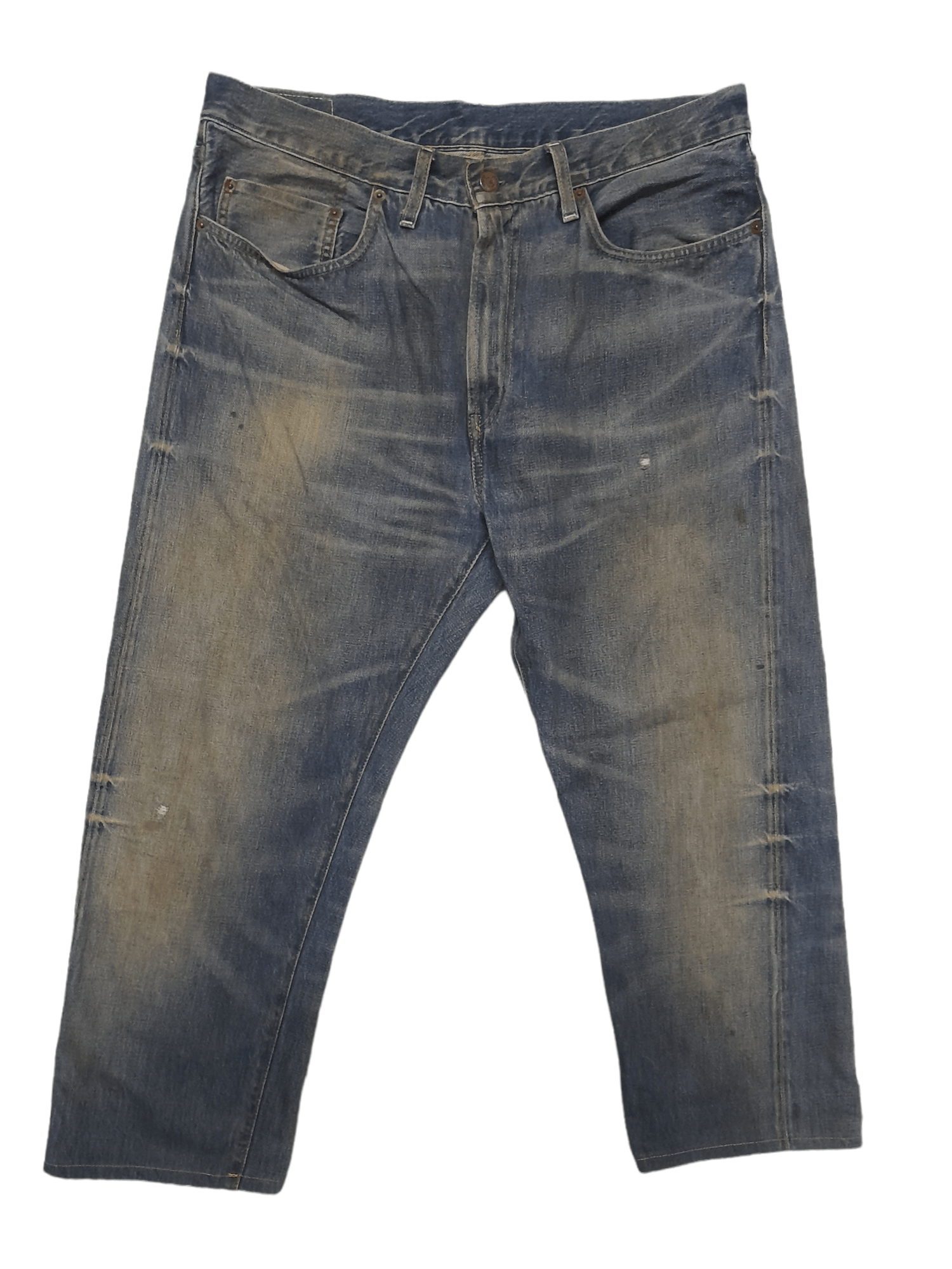 Levi's Levis 501ZXX Big E Hidden Rivets Selvedge Denim (E350) Size US 34 / EU 50 - 6 Thumbnail