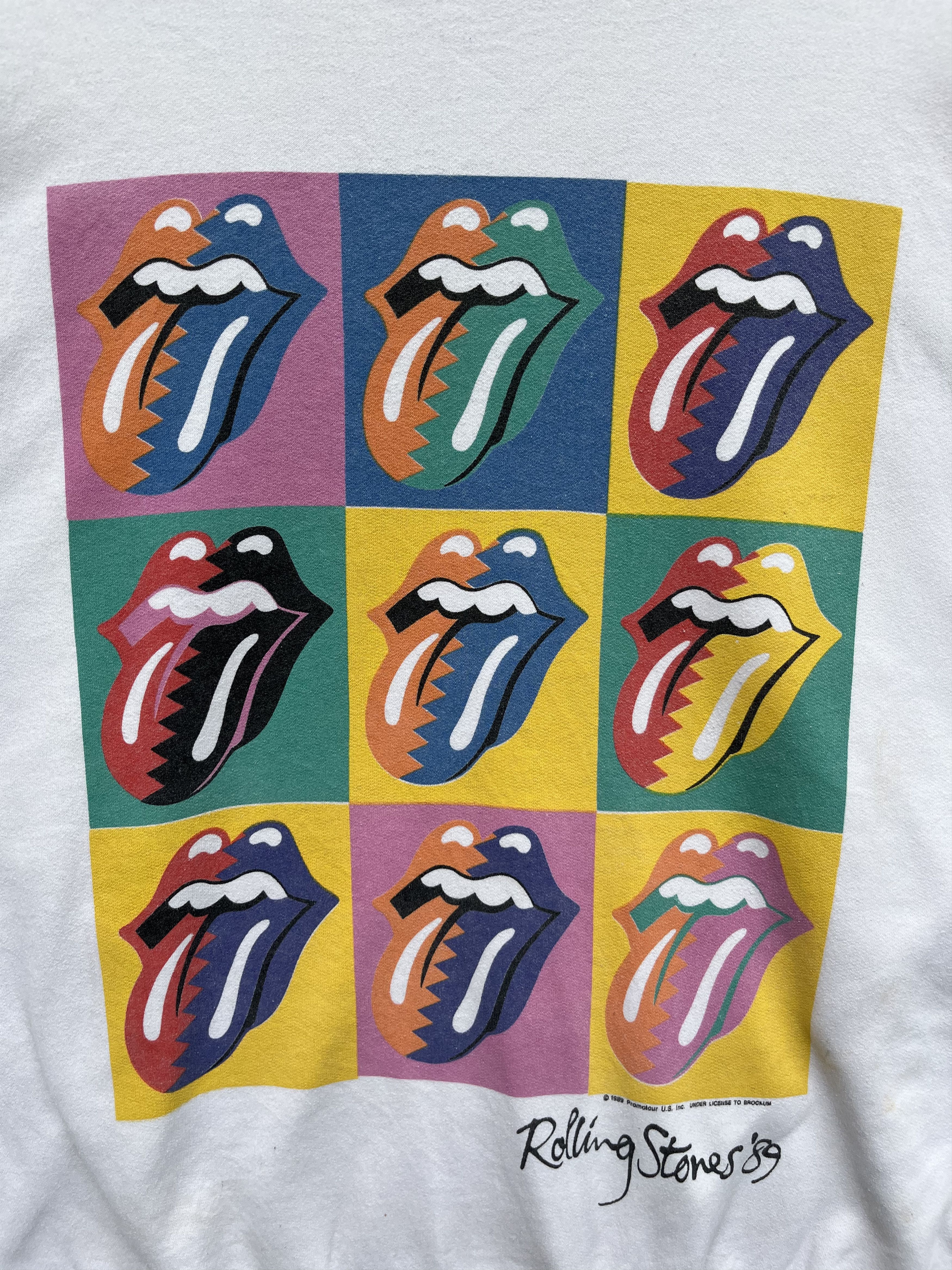 Other Vintage The Rolling Stones 1989 American Tour Sweatshirt Size US L / EU 52-54 / 3 - 3 Thumbnail