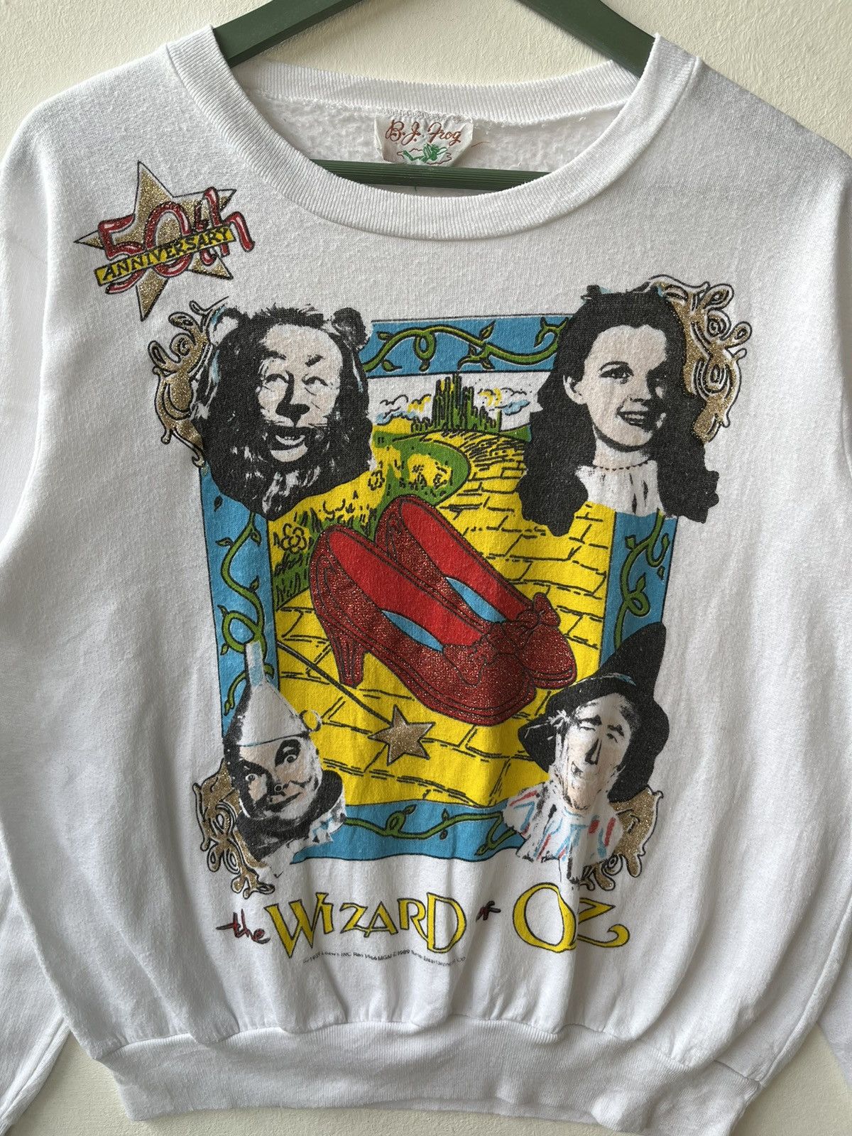 Other RARE💥1989 50th Anniversary The Wizard Of Oz Crop Sweatshirt Size M / US 6-8 / IT 42-44 - 4 Thumbnail