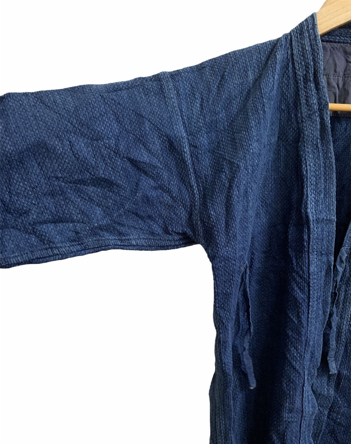 Art Comes First Indigo Dyed Sashiko Stitching Kimono Kendo Jacket Size US S / EU 44-46 / 1 - 4 Thumbnail