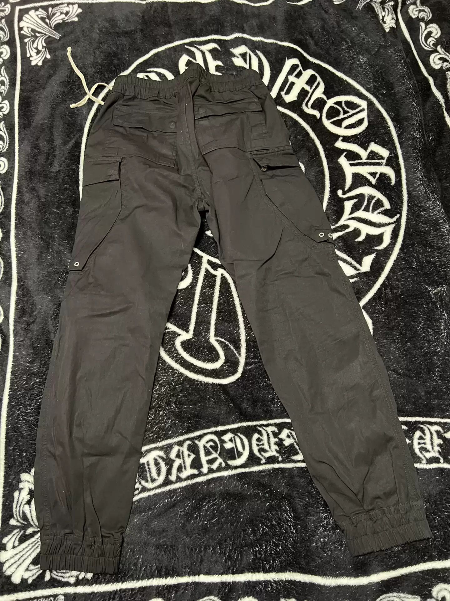 Rick Owens RICK OWENS BLACK MULTI-POCKET PANTS Size US 34 / EU 50 - 5 Thumbnail