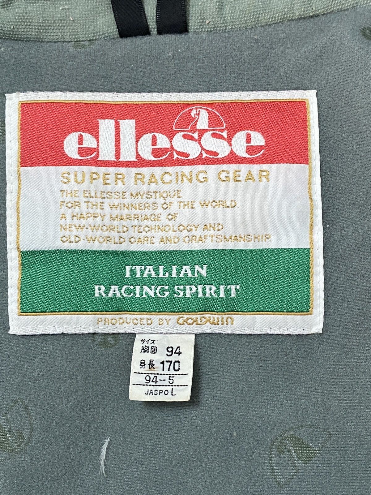 Ellesse × Goldwin Ellesse Super Racing Gear Overall Size US 37 - 9 Thumbnail