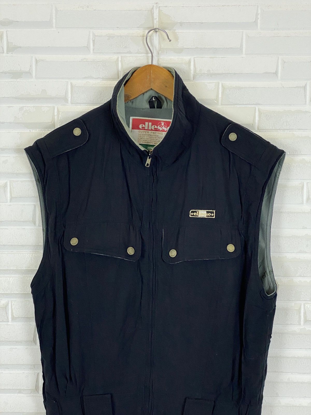 Ellesse × Goldwin Ellesse Super Racing Gear Overall Size US 37 - 3 Thumbnail