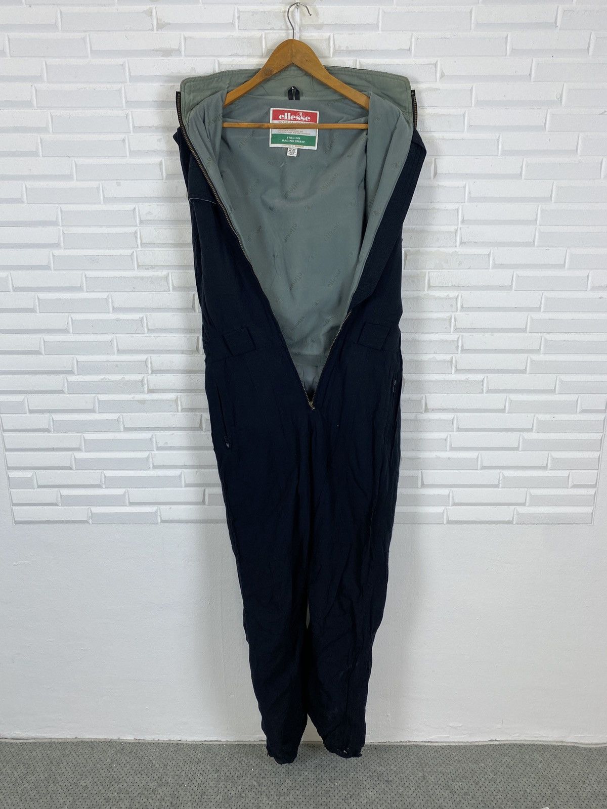 Ellesse × Goldwin Ellesse Super Racing Gear Overall Size US 37 - 7 Thumbnail