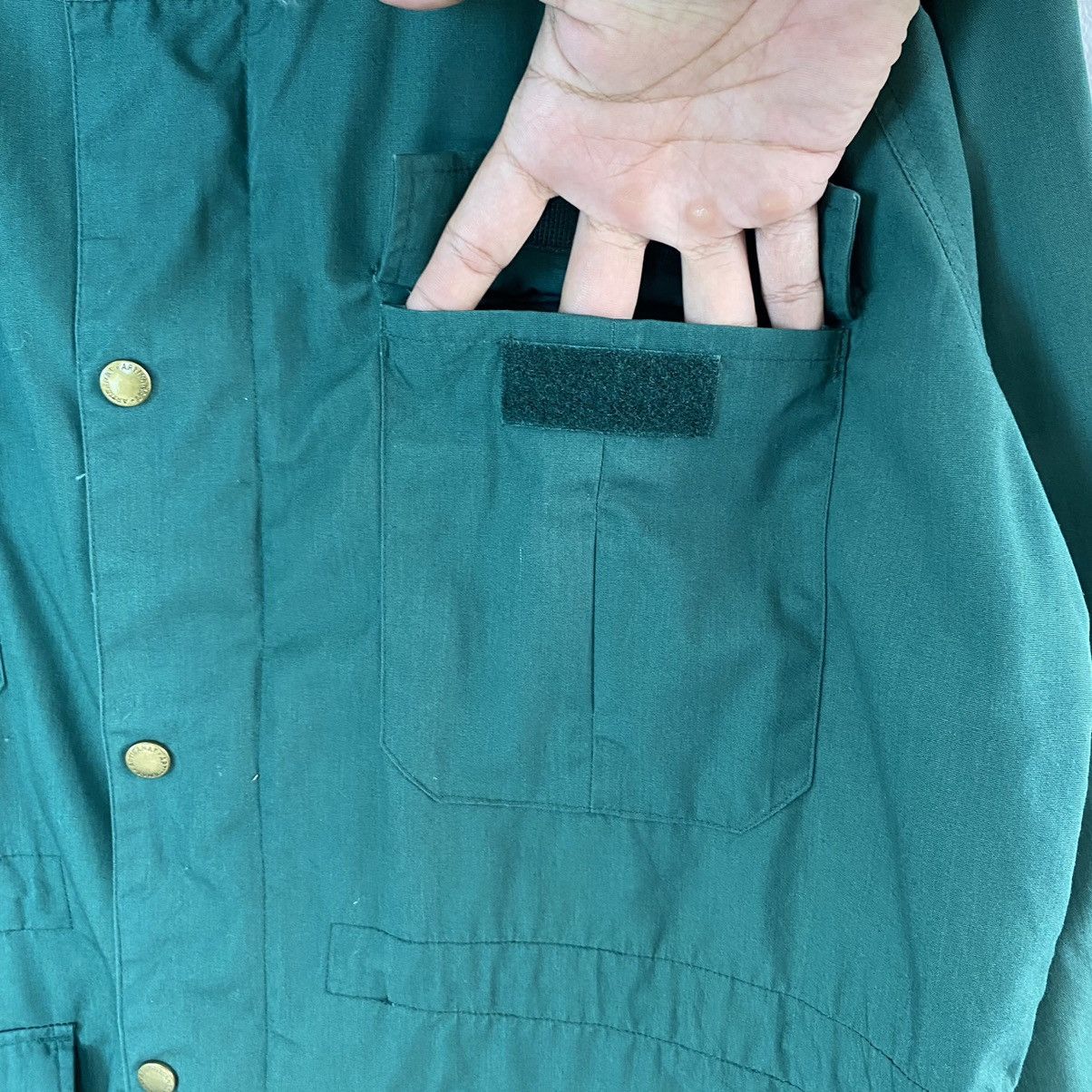 Japanese Brand 🔥LAST PRICE🔥 Japanese Green Multipocket Jacket Hooded Size US L / EU 52-54 / 3 - 11 Thumbnail