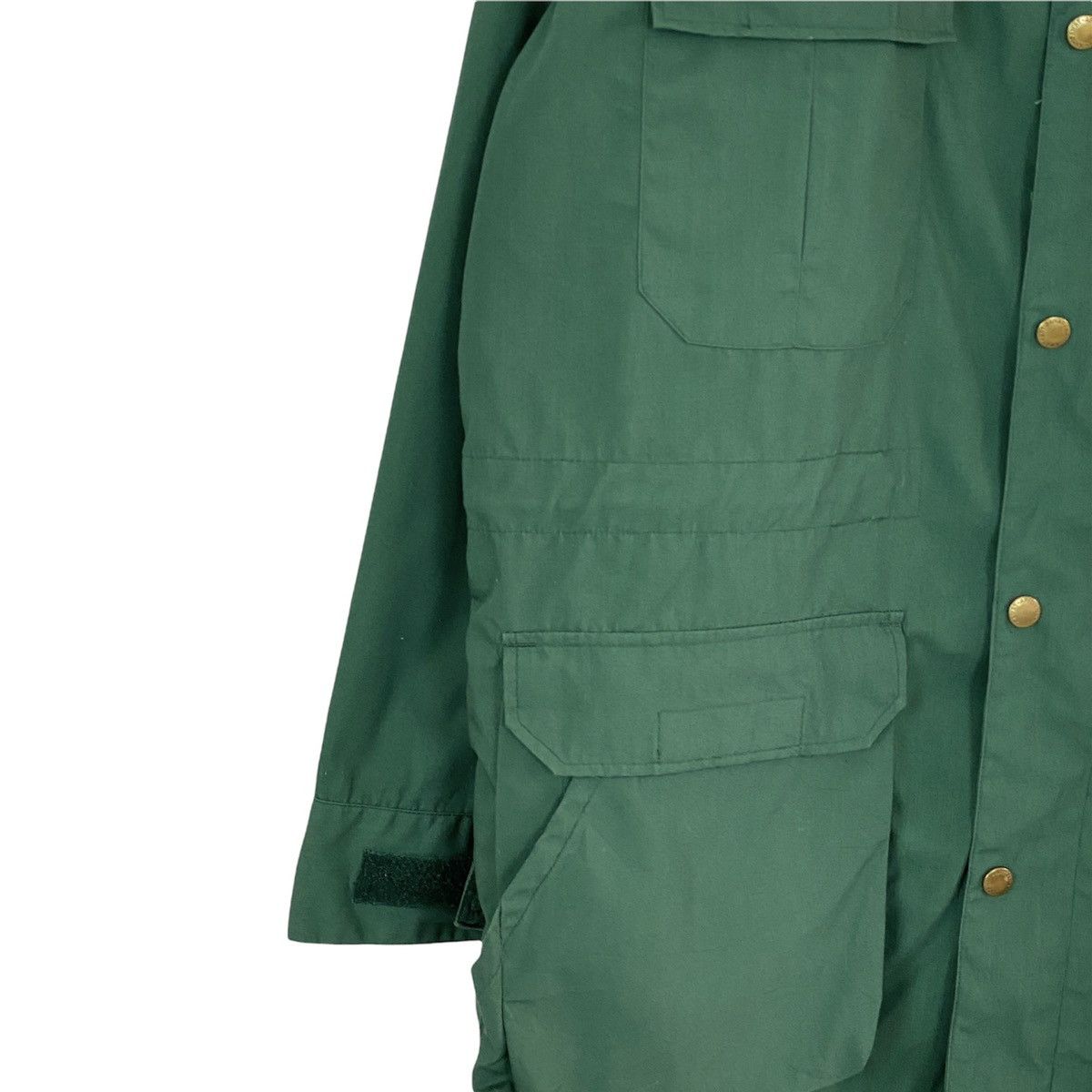 Japanese Brand 🔥LAST PRICE🔥 Japanese Green Multipocket Jacket Hooded Size US L / EU 52-54 / 3 - 2 Thumbnail