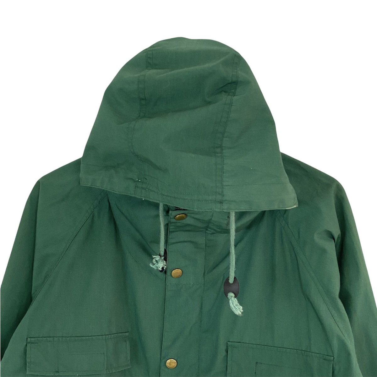 Japanese Brand 🔥LAST PRICE🔥 Japanese Green Multipocket Jacket Hooded Size US L / EU 52-54 / 3 - 3 Thumbnail