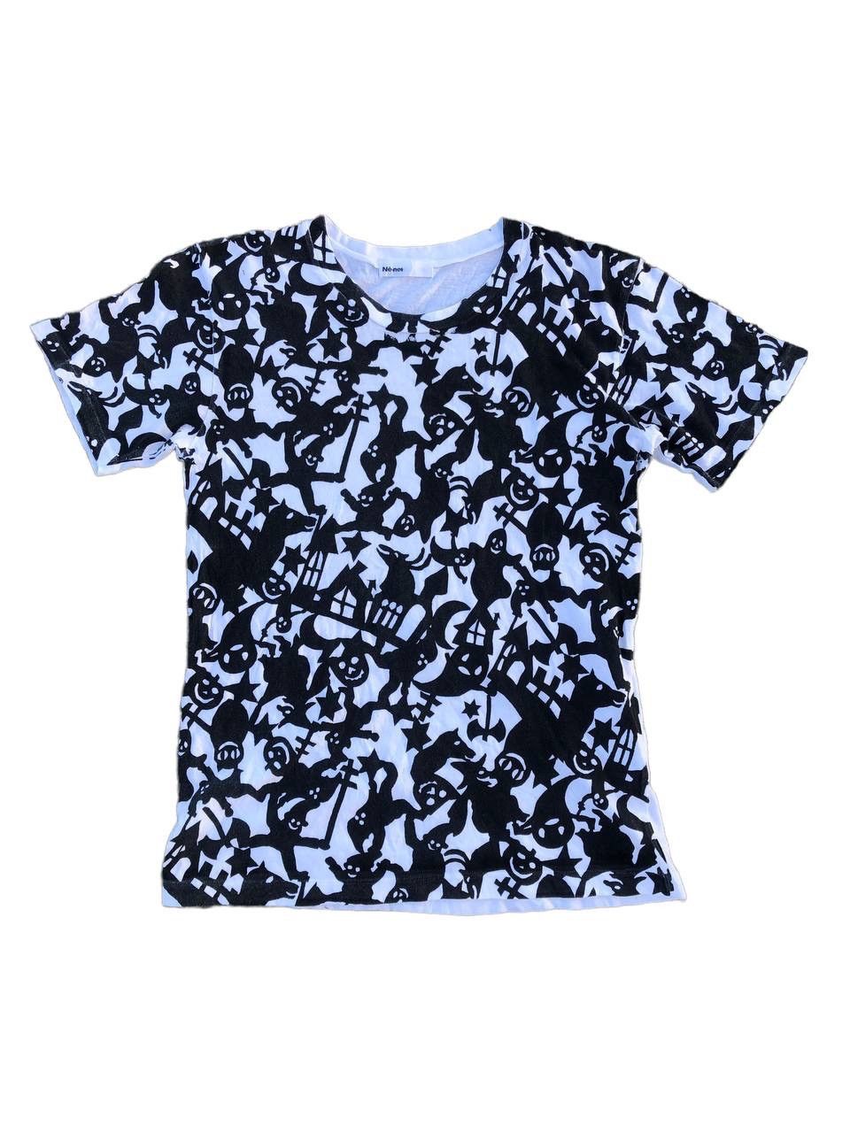 NE-NET BY ISSEY MIYAKE FULL PRINT TSHIRT