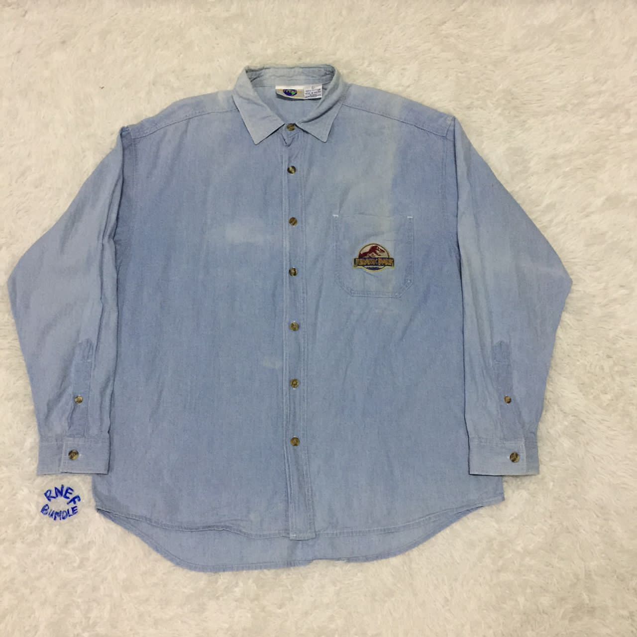 Universal Studios Jurassic Park Universal studios shirt made jn Macau Size US L / EU 52-54 / 3 - 1 Thumbnail