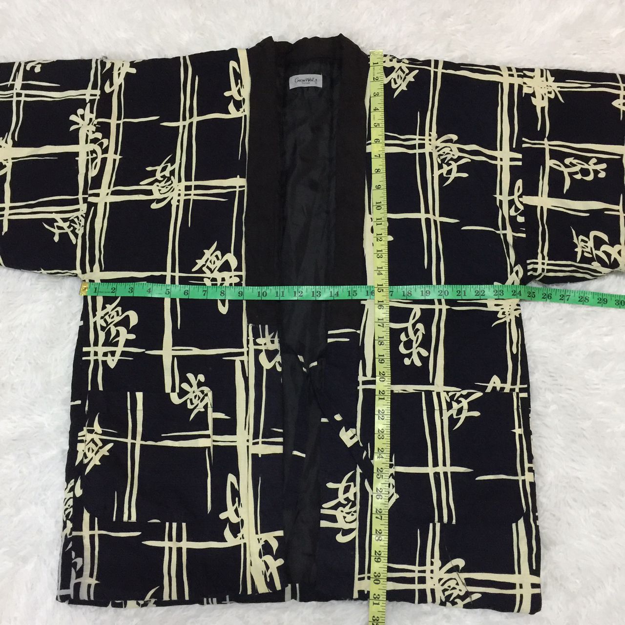 Grow well for men kimono