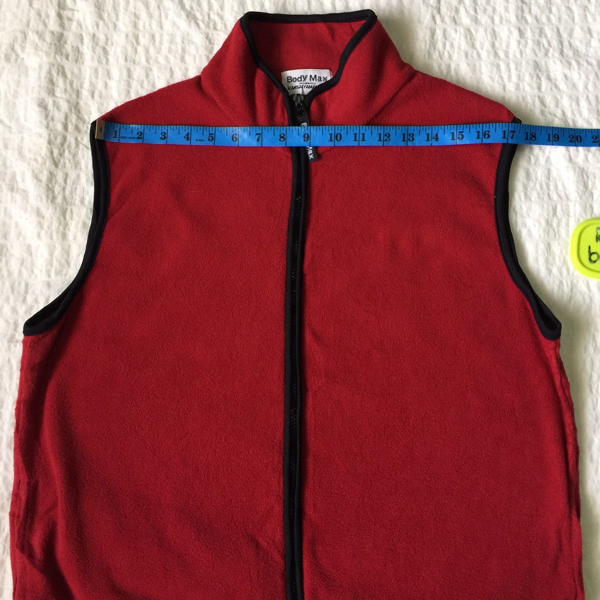 Japanese Brand Body Max Designed By Kansai Yamamoto Fleece Vest Jacket Size US L / EU 52-54 / 3 - 11 Thumbnail