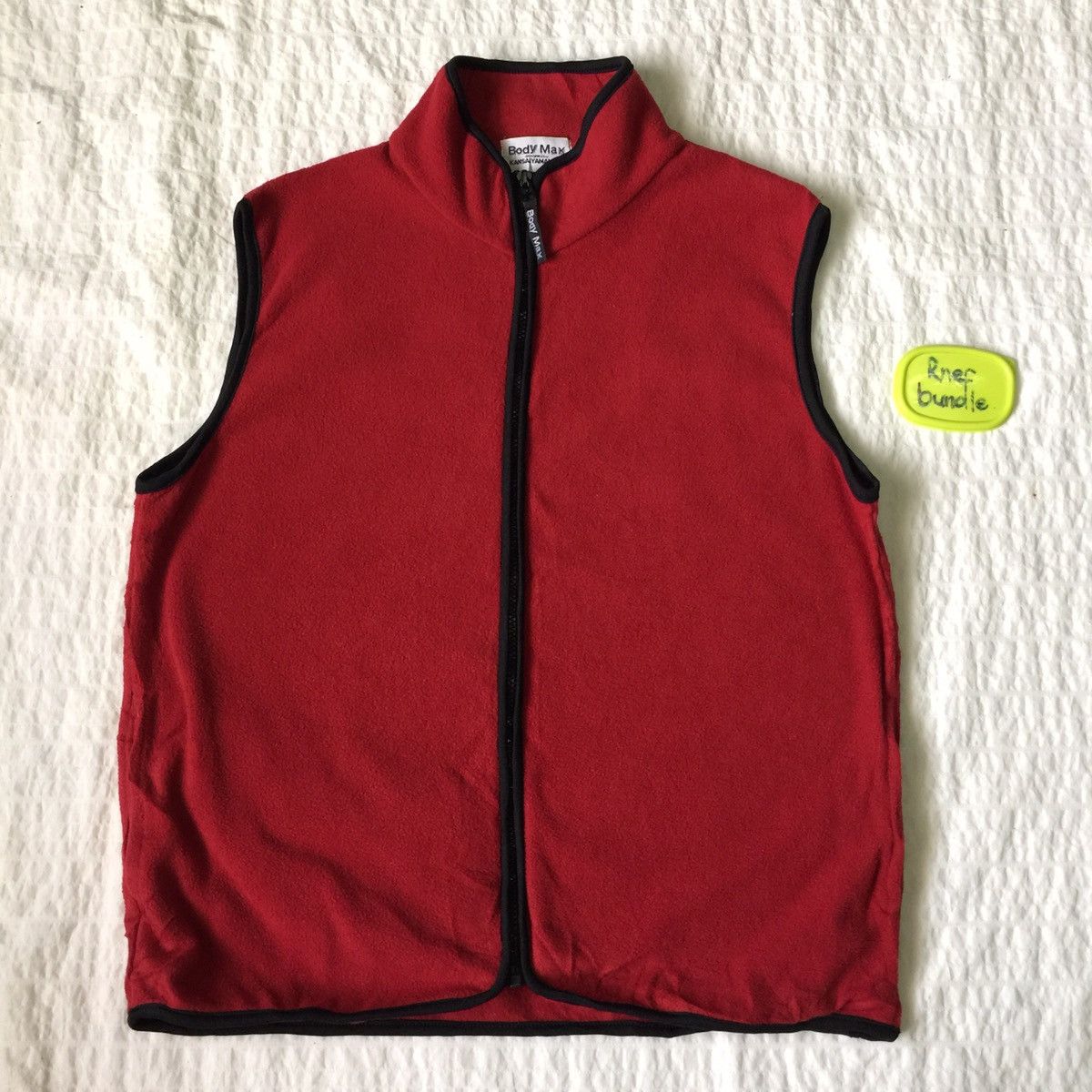 Japanese Brand Body Max Designed By Kansai Yamamoto Fleece Vest Jacket Size US L / EU 52-54 / 3 - 10 Thumbnail