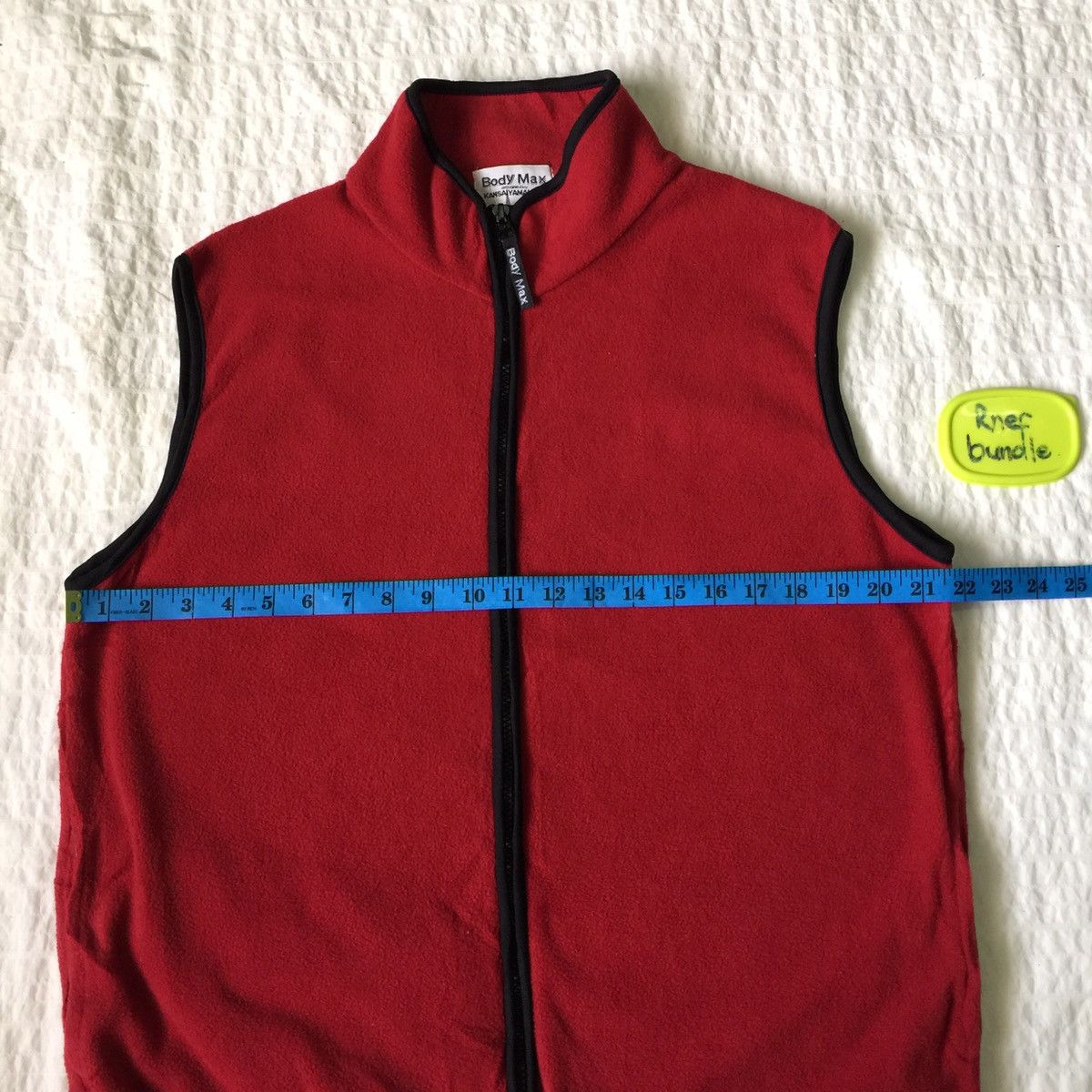 Japanese Brand Body Max Designed By Kansai Yamamoto Fleece Vest Jacket Size US L / EU 52-54 / 3 - 12 Thumbnail