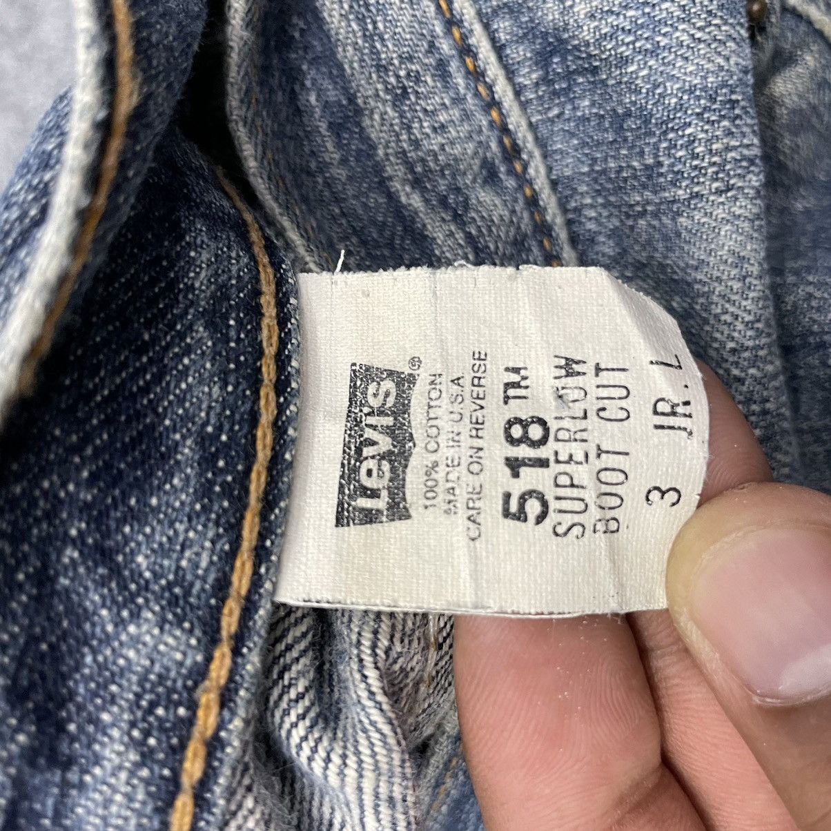 Levi's × Vintage Vintage Levi's 518 Distressed Faded jeans -wc072 Size US 29 - 8 Thumbnail