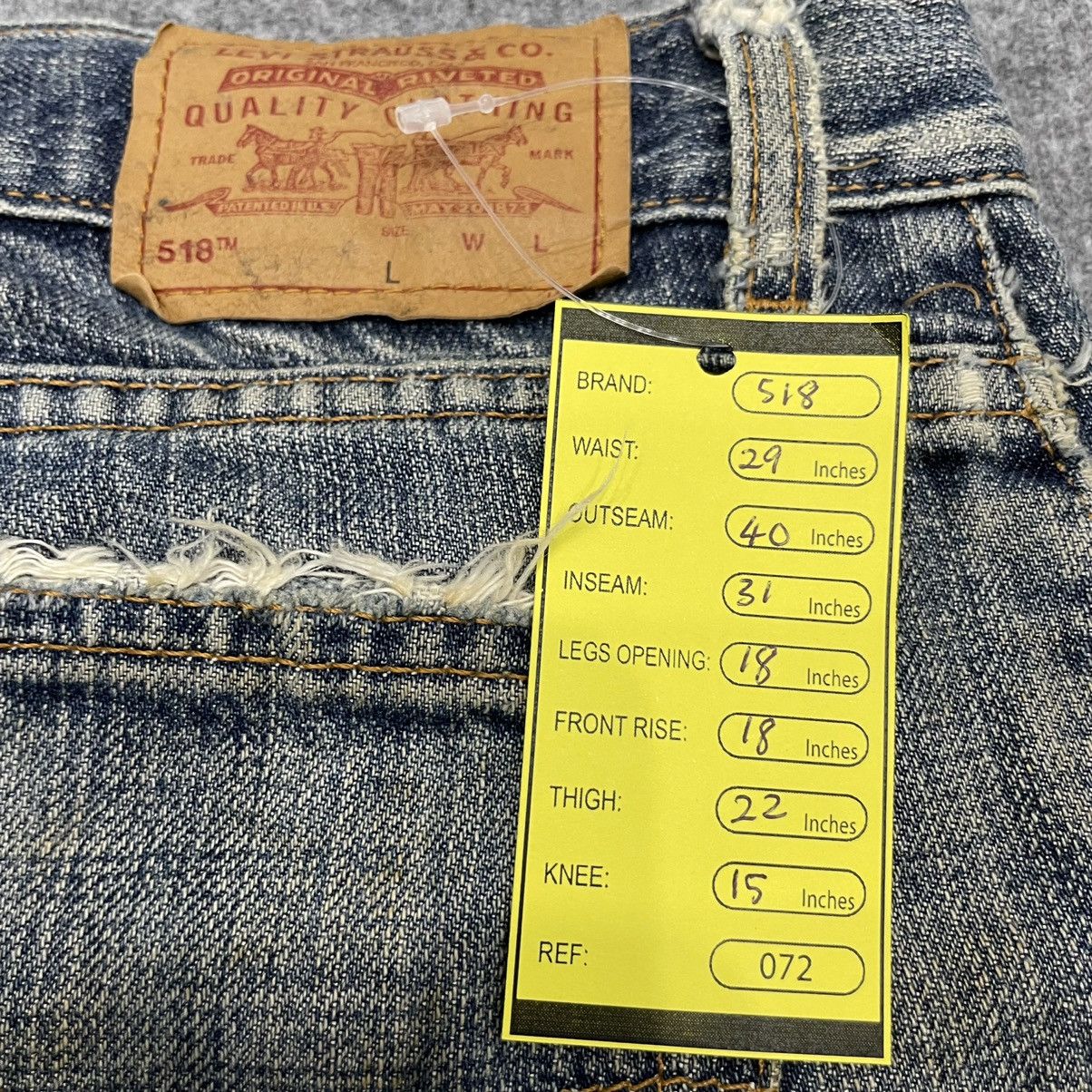 Levi's × Vintage Vintage Levi's 518 Distressed Faded jeans -wc072 Size US 29 - 9 Thumbnail