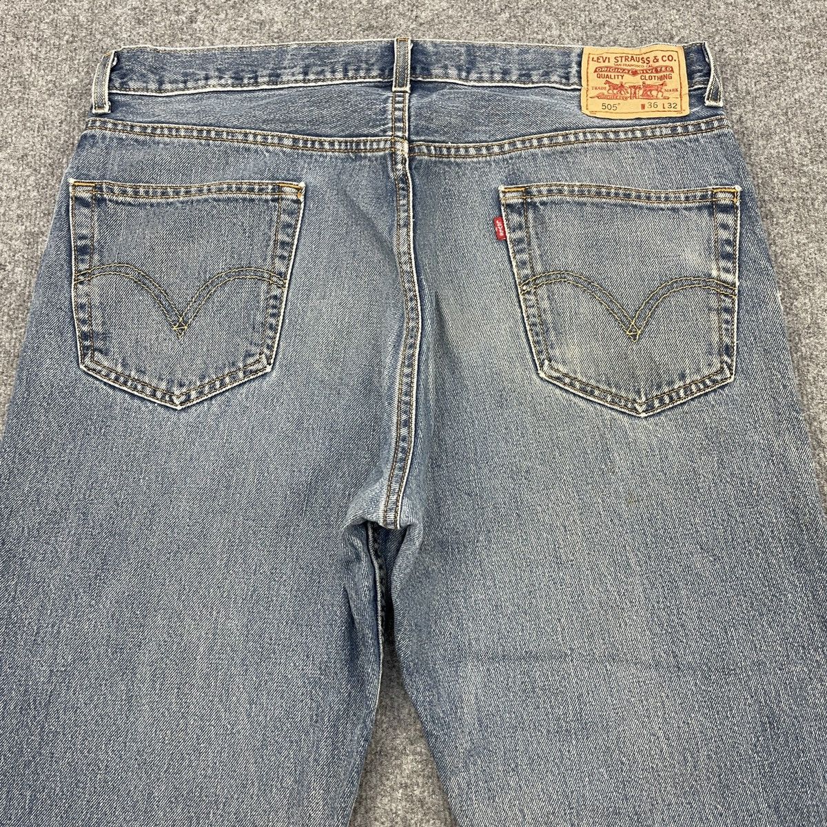 Levi's × Vintage Vintage Levi's 505 Faded Jeans -wc079 Size US 37 - 5 Thumbnail