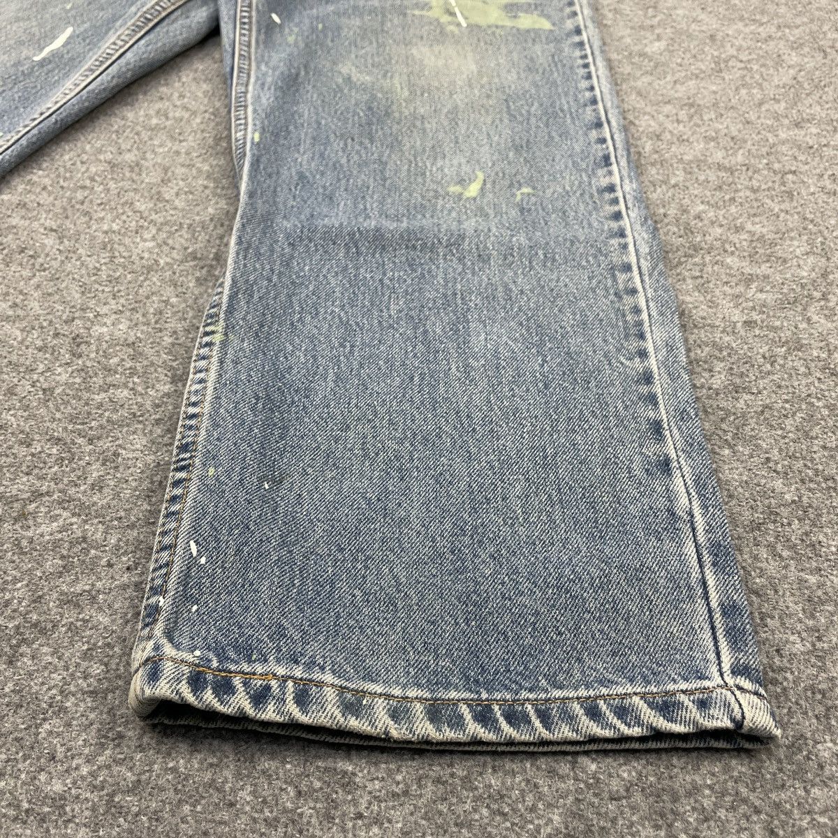 Levi's × Vintage Vintage Levi's 550 Painted Light Wash -wc074 Size US 35 - 5 Thumbnail