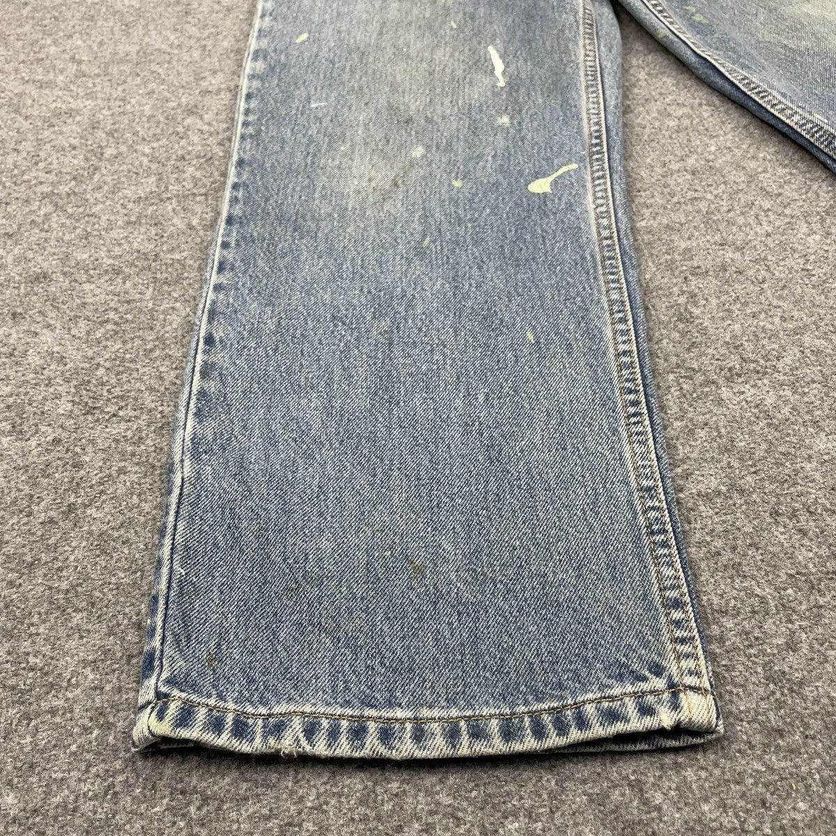 Levi's × Vintage Vintage Levi's 550 Painted Light Wash -wc074 Size US 35 - 6 Thumbnail