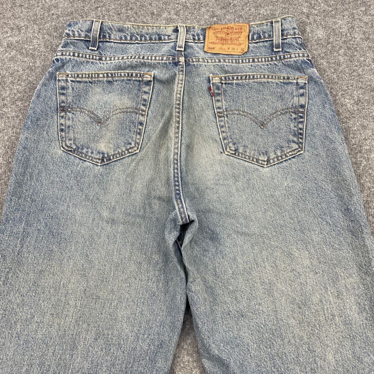 Levi's × Vintage Vintage Levi's 560 Faded Jeans Tapered Leg -wc086 Size US 36 / EU 52 - 3 Thumbnail