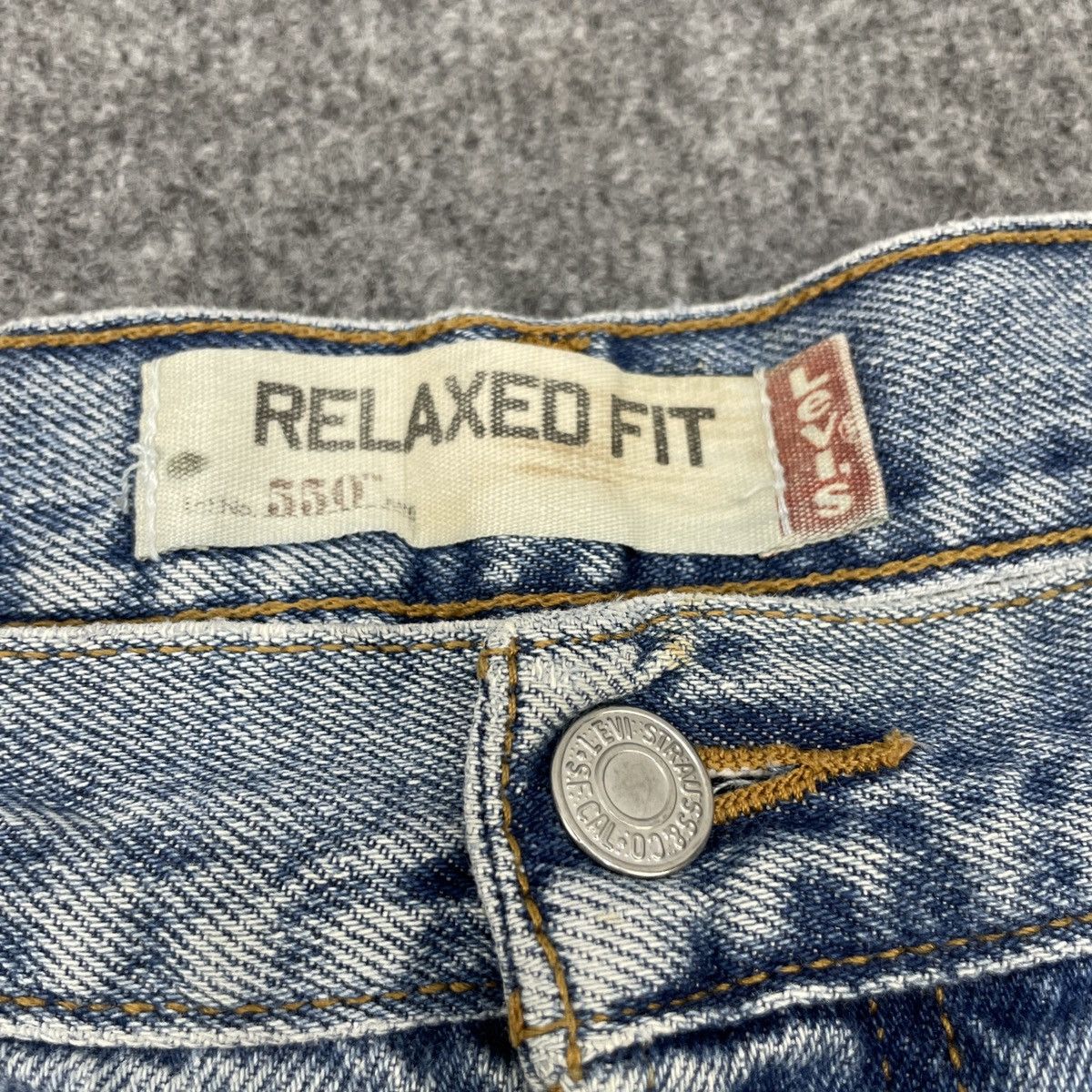 Levi's × Vintage Vintage Levi's 550 Faded Jeans -wc100 Size US 38 / EU 54 - 8 Thumbnail