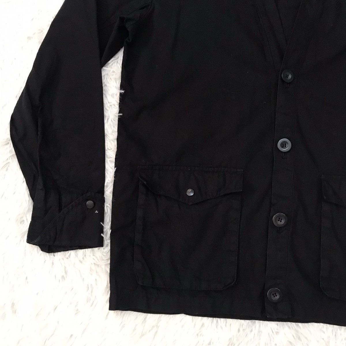 Japanese Brand Rare! Cardigan japanese brand big logo at back Size US M / EU 48-50 / 2 - 5 Thumbnail