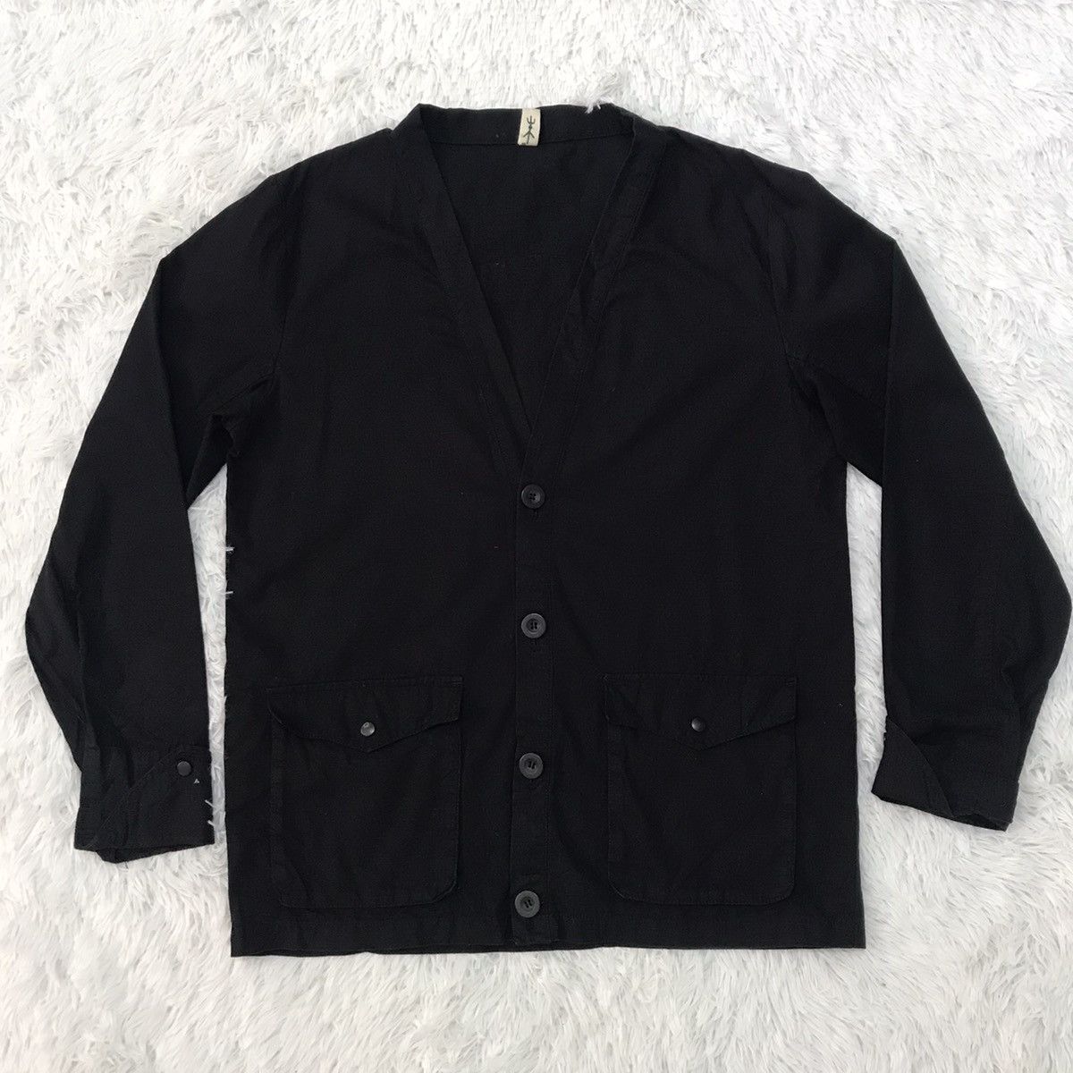 Japanese Brand Rare! Cardigan japanese brand big logo at back Size US M / EU 48-50 / 2 - 1 Thumbnail
