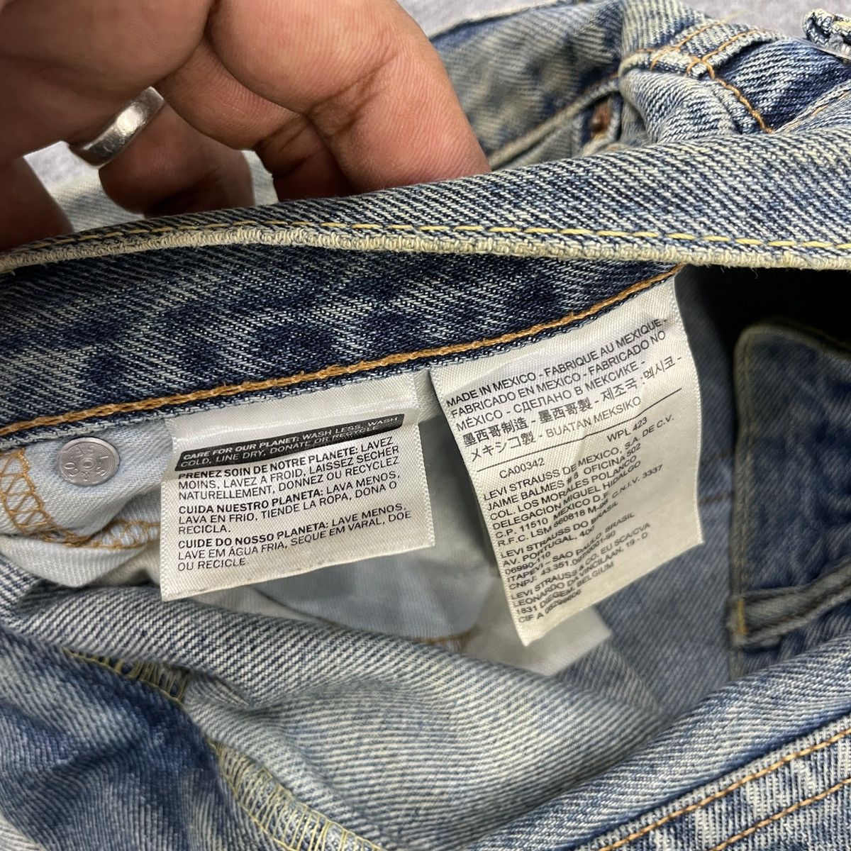 Levi's Vintage Levi's Faded Jeans -wc123 Size US 34 / EU 50 - 6 Thumbnail