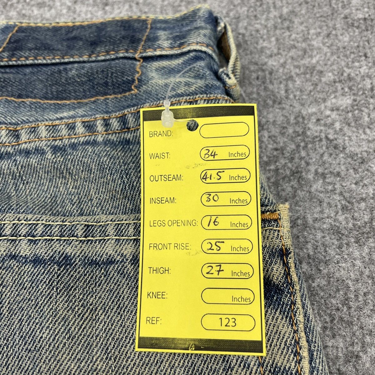 Levi's Vintage Levi's Faded Jeans -wc123 Size US 34 / EU 50 - 13 Thumbnail