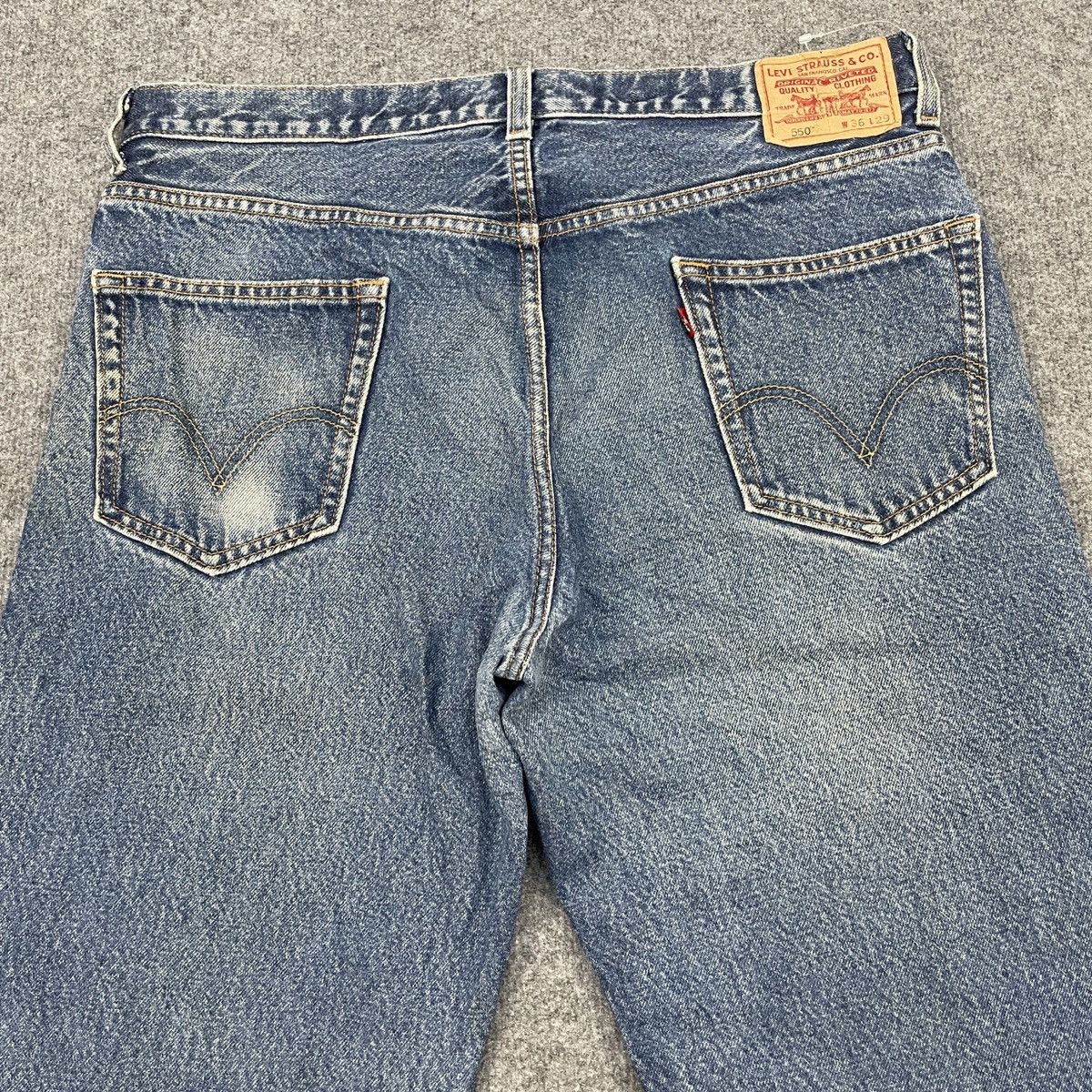 Levi's × Vintage Vintage Levi's 550 Faded Jeans -wc080 Size US 38 / EU 54 - 4 Thumbnail