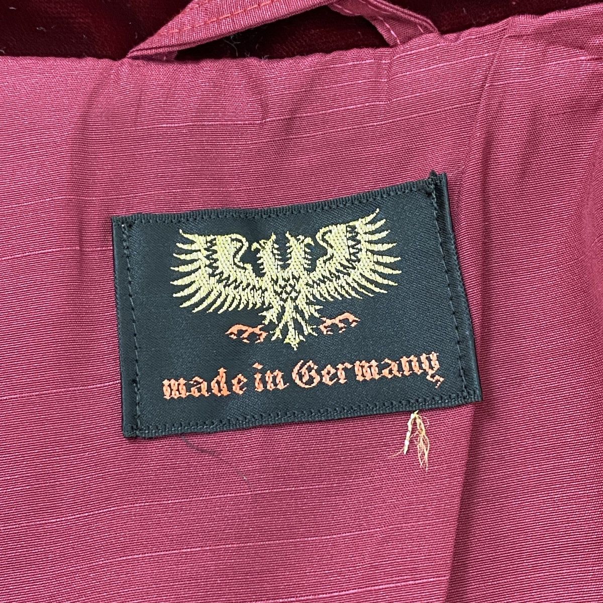 Designer Germany Red Velvet Gown Size M / US 6-8 / IT 42-44 - 13 Thumbnail