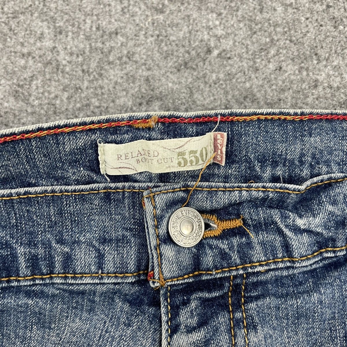 Levi's × Vintage Vintage Levi's 550 Faded Relaxed Boot Cut -wc087 Size US 30 / EU 46 - 7 Thumbnail