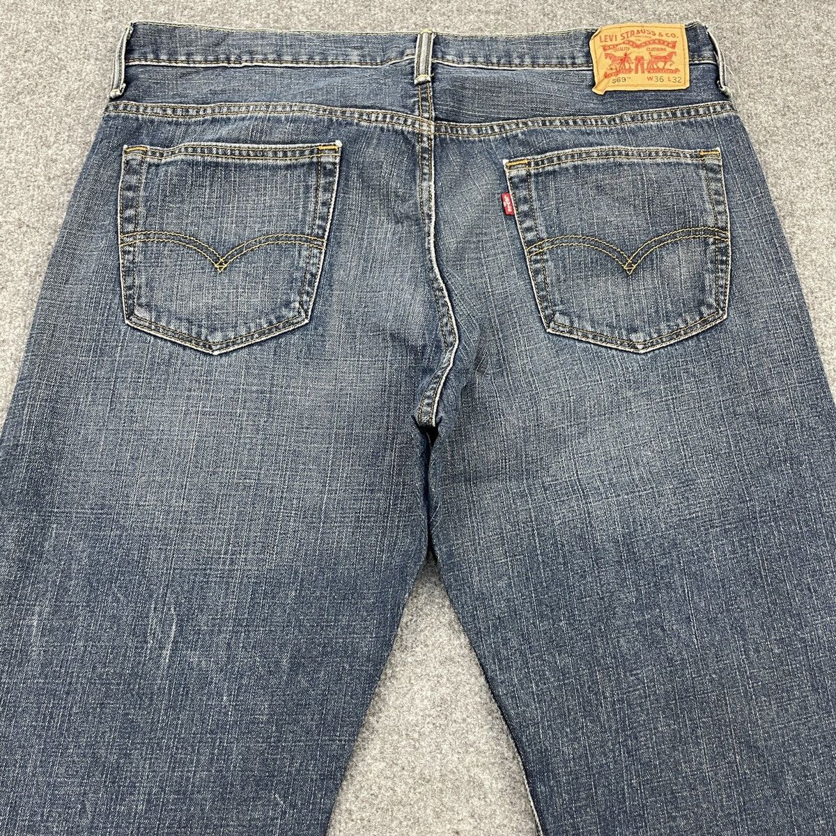 Levi's × Vintage Vintage Levi's 569 Faded Jeans -wc090 Size US 39 - 3 Thumbnail