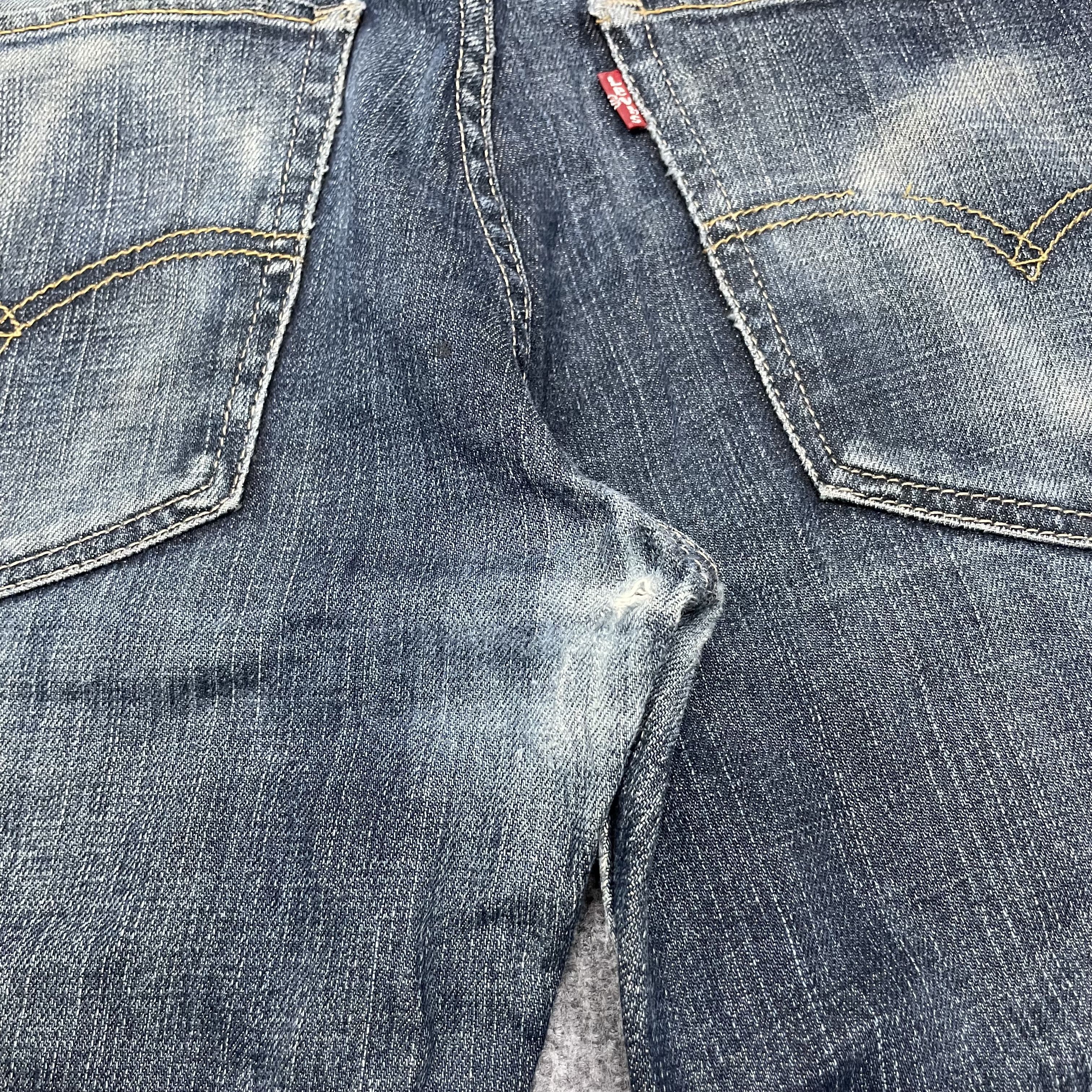 Levi's × Vintage Vintage Levi's 511 Skinny Distreesed Jeans -wc066 Size US 31 - 7 Thumbnail