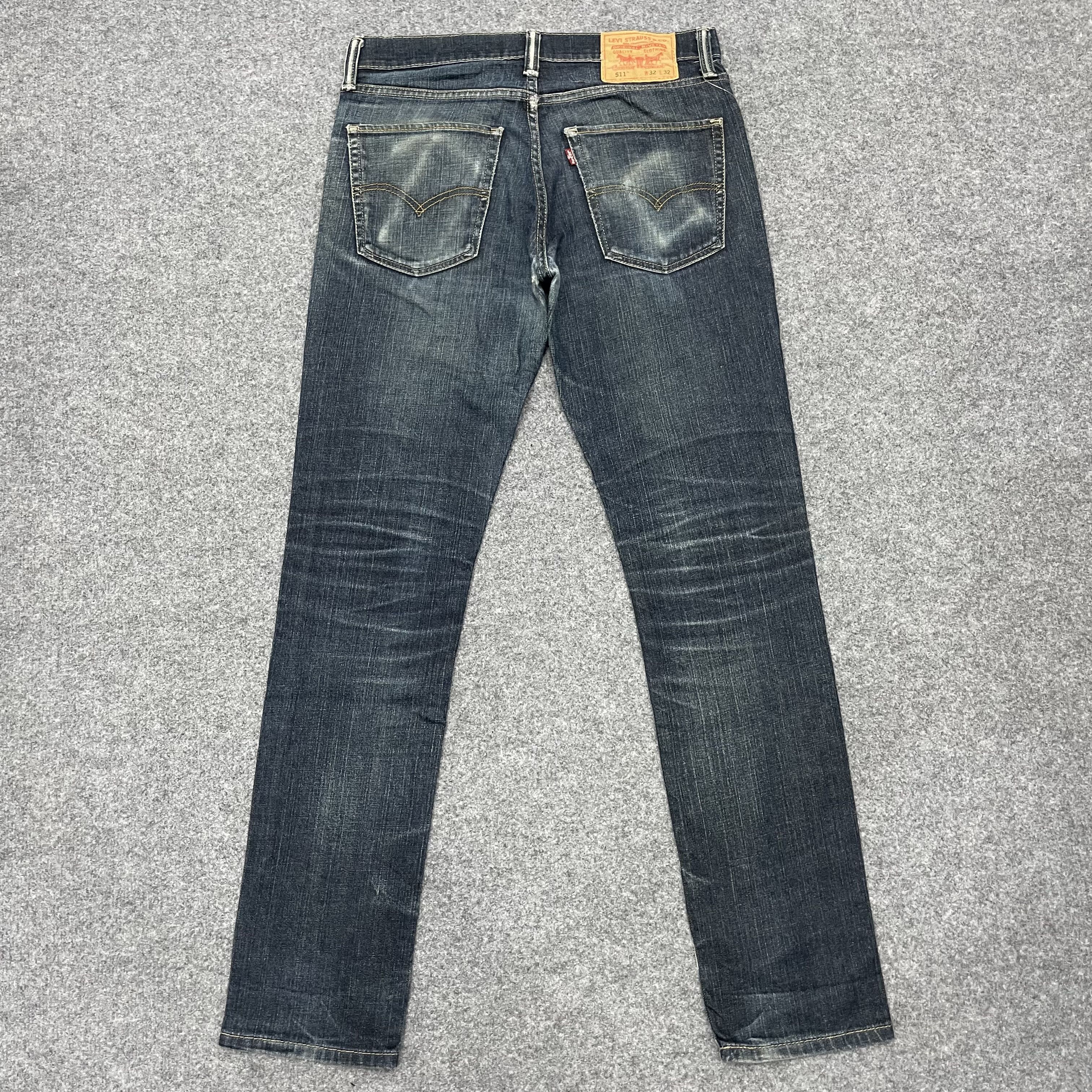 Levi's × Vintage Vintage Levi's 511 Skinny Distreesed Jeans -wc066 Size US 31 - 2 Thumbnail