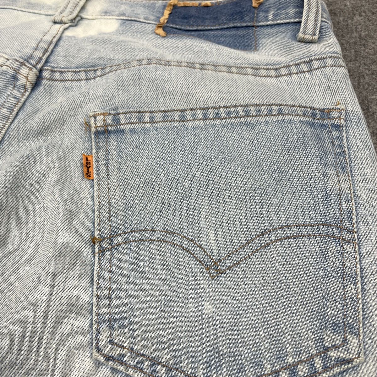 Levi's × Vintage Vintage Levi's Button #8 Bootcut Orentag Washed -wc129 Size US 33 - 12 Thumbnail