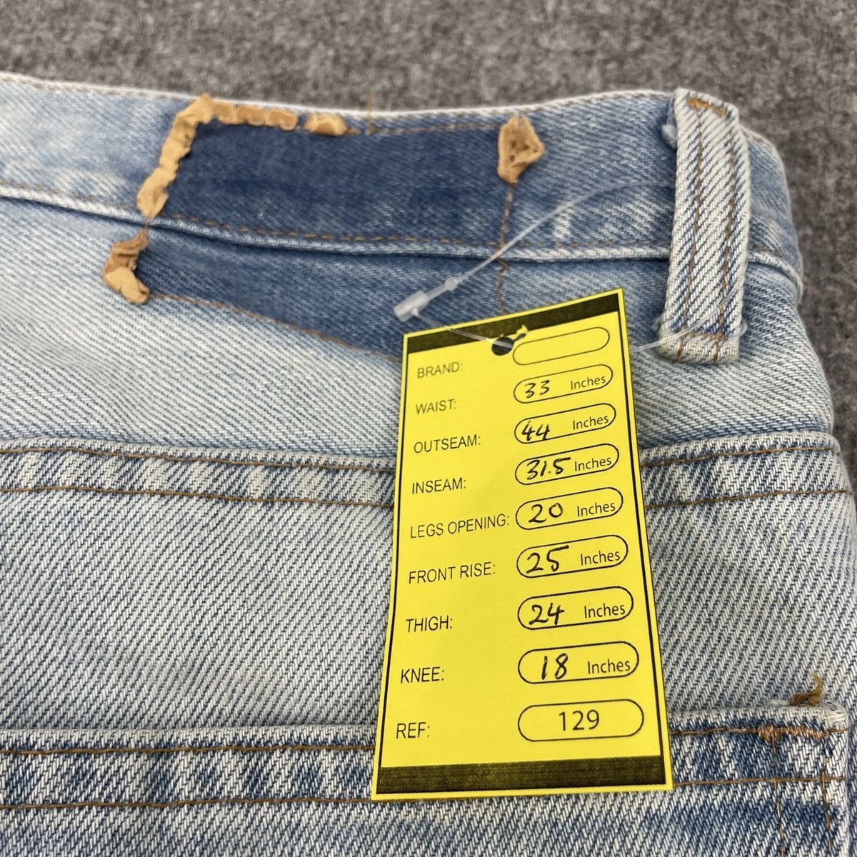 Levi's × Vintage Vintage Levi's Button #8 Bootcut Orentag Washed -wc129 Size US 33 - 13 Thumbnail