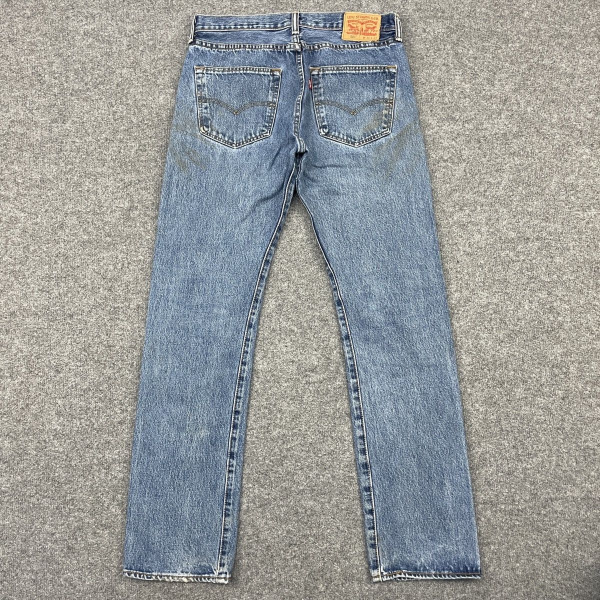 Levi's × Vintage Vintage Levi's Distressed 501 Faded Jeans -wc084 Size US 33 - 2 Thumbnail