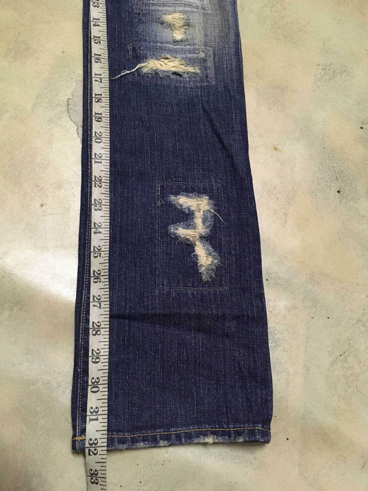 Japanese Brand Japanese Brand Patchwork Distressed Punk Style Seditionarie Size US 32 / EU 48 - 15 Thumbnail