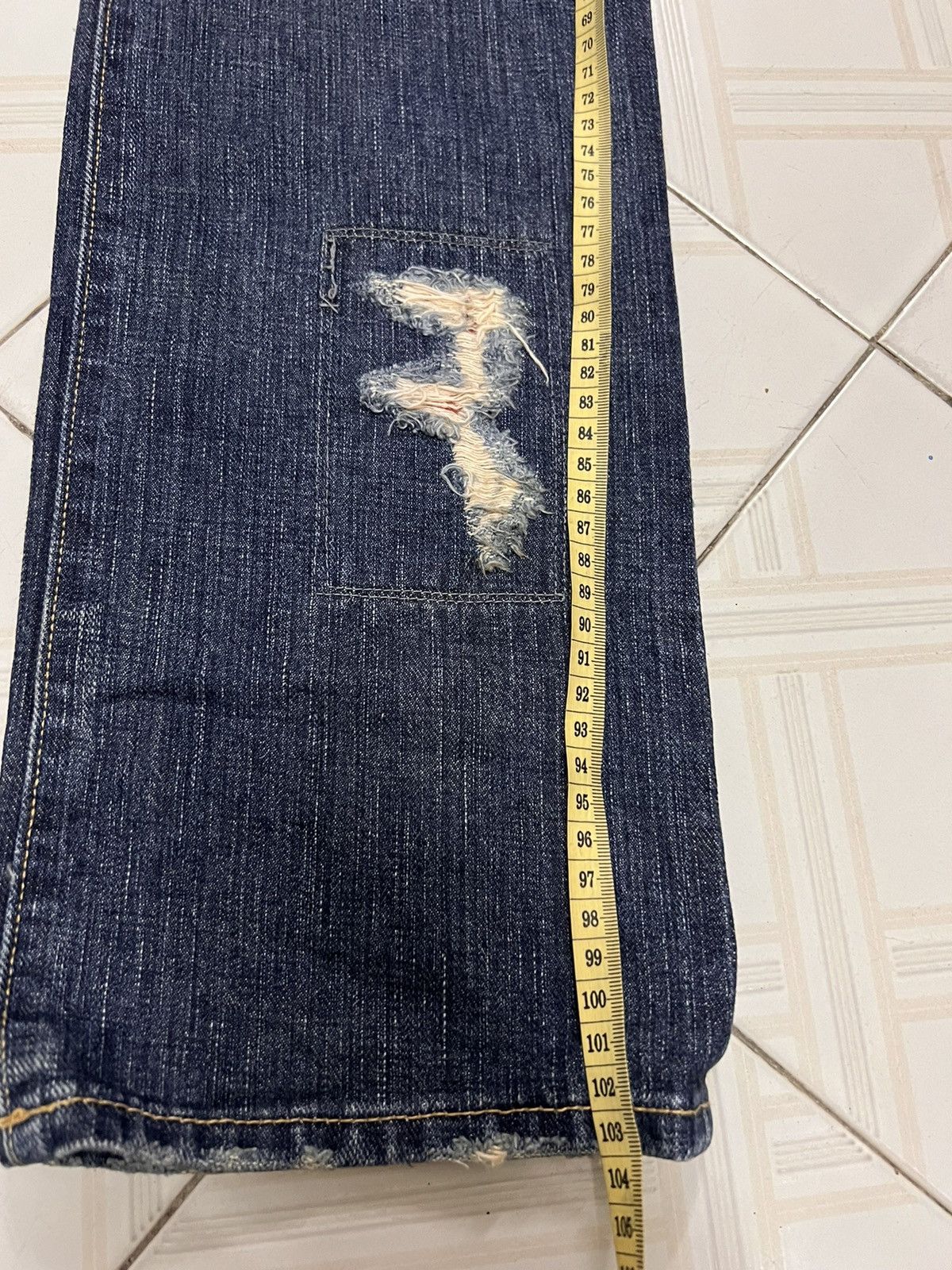 Japanese Brand Japanese Brand Patchwork Distressed Punk Style Seditionarie Size US 32 / EU 48 - 17 Thumbnail