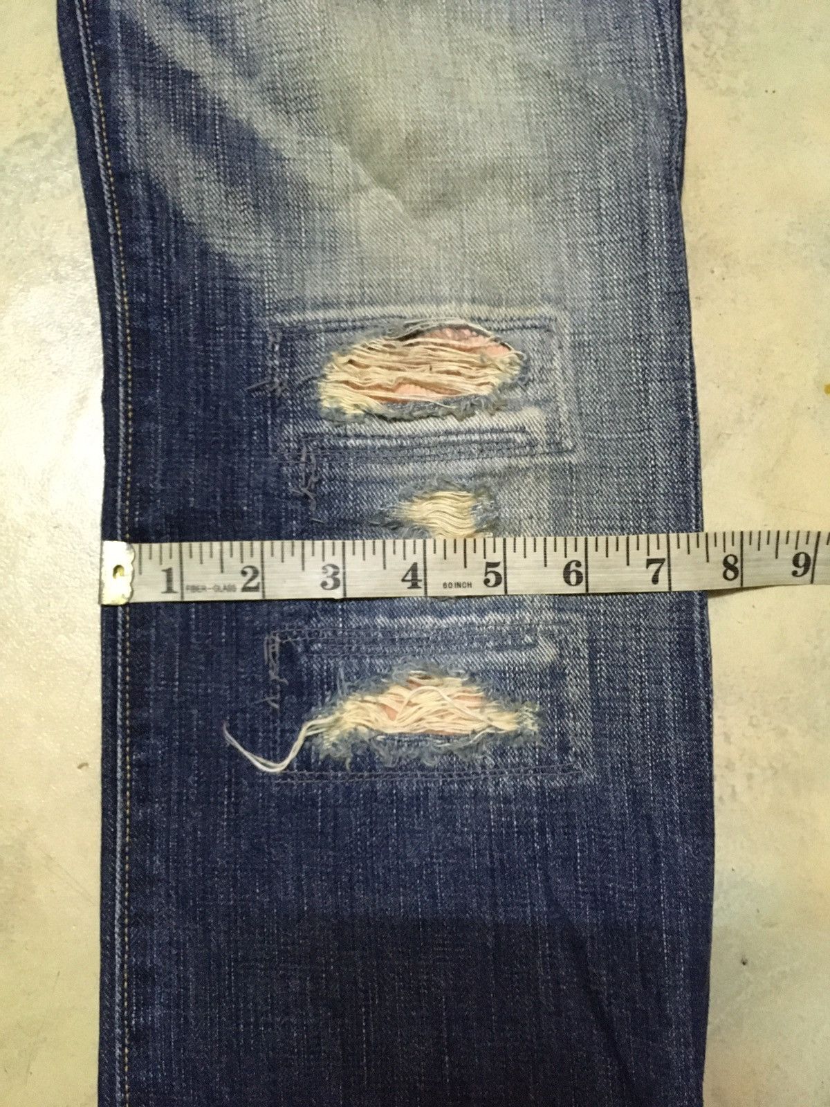 Japanese Brand Japanese Brand Patchwork Distressed Punk Style Seditionarie Size US 32 / EU 48 - 13 Thumbnail