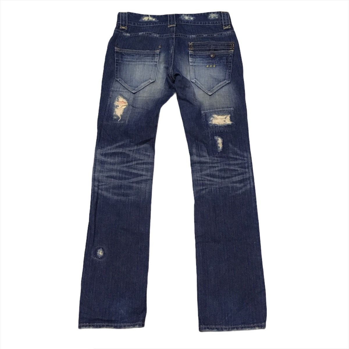 Japanese Brand Japanese Brand Patchwork Distressed Punk Style Seditionarie Size US 32 / EU 48 - 2 Thumbnail