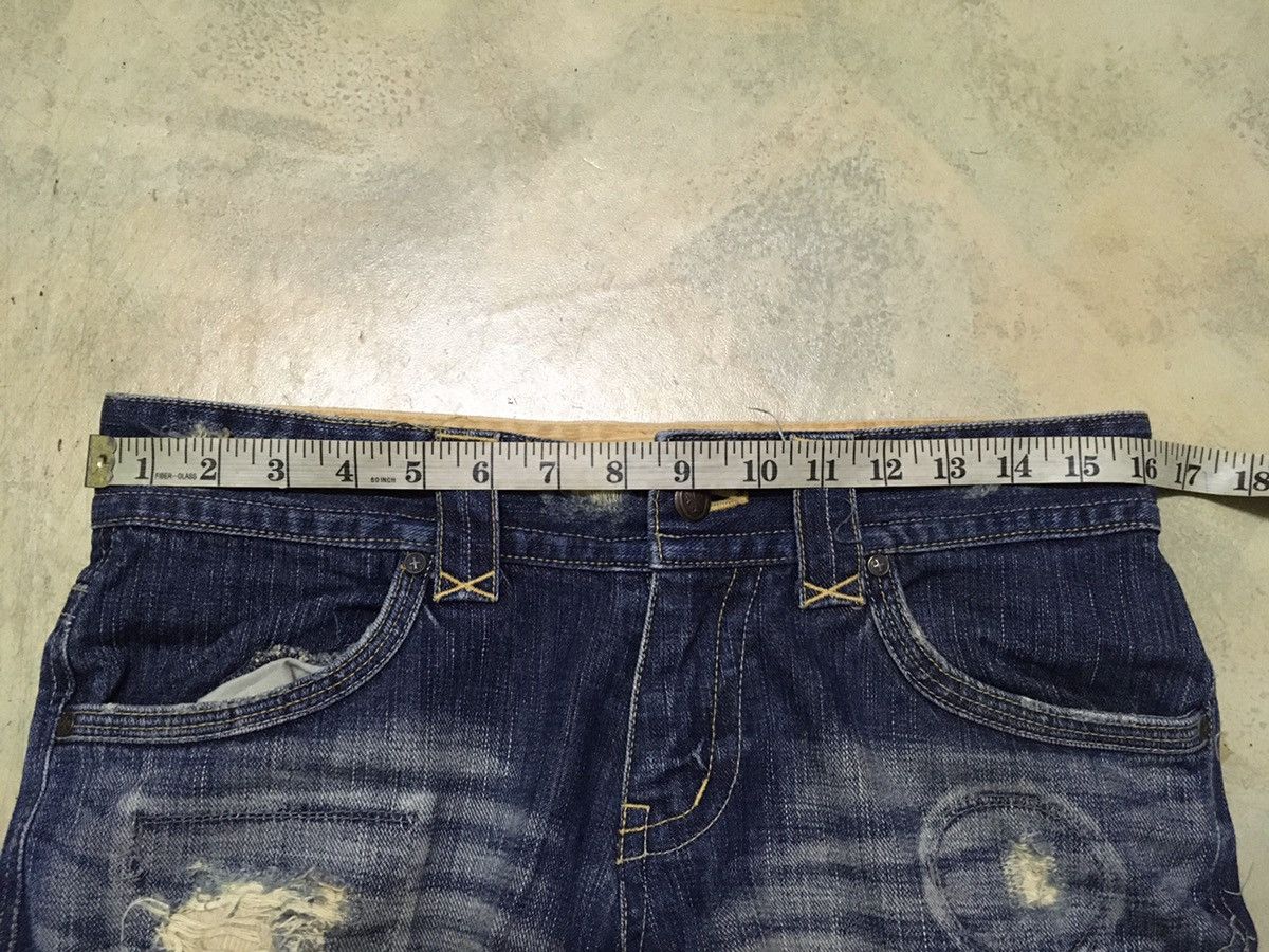 Japanese Brand Japanese Brand Patchwork Distressed Punk Style Seditionarie Size US 32 / EU 48 - 10 Thumbnail