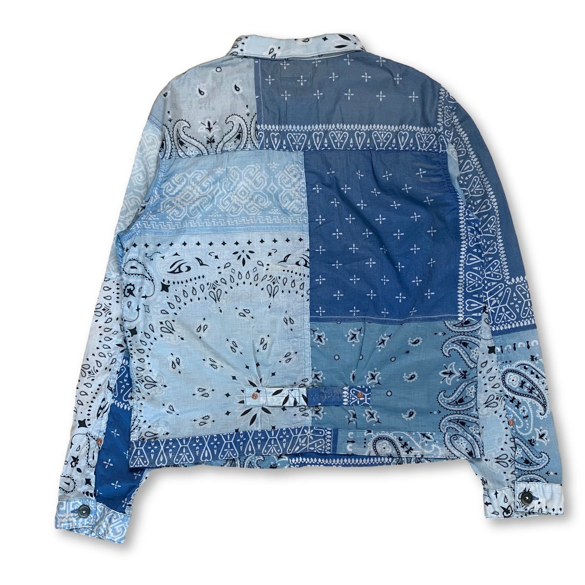Kapital Kapital Bandana Patchwork Lightweight Jacket Size US XXL / EU 58 / 5 - 2 Thumbnail