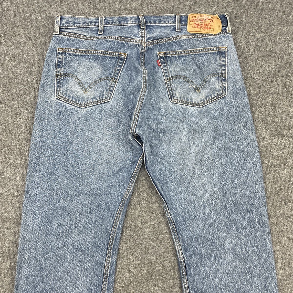 Levi's × Vintage Vintage Levi's 501 Faded Painted Jeans -wc105 Size US 37 - 3 Thumbnail