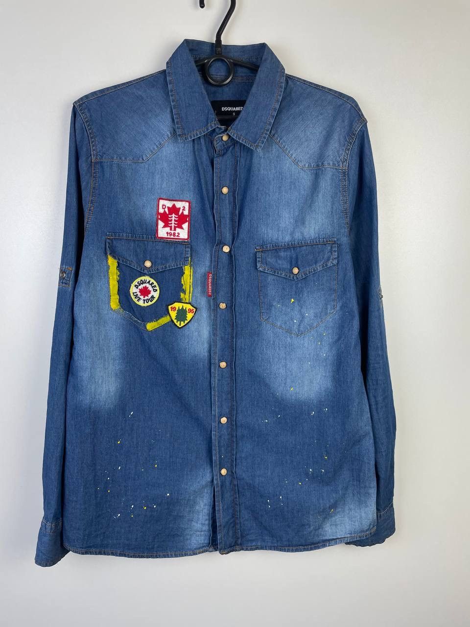Dsquared2 Dsquared2 vintage shirt size S Size US S / EU 44-46 / 1 - 1 Thumbnail