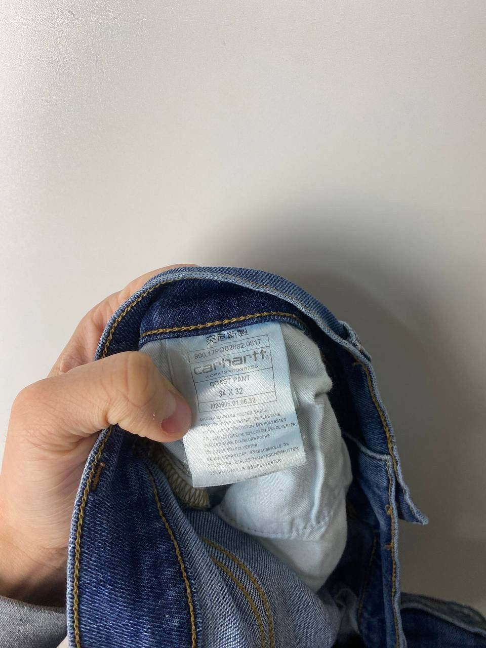 Carhartt Carhartt wip vintage denim pants size 32/34 Size US 34 / EU 50 - 4 Thumbnail