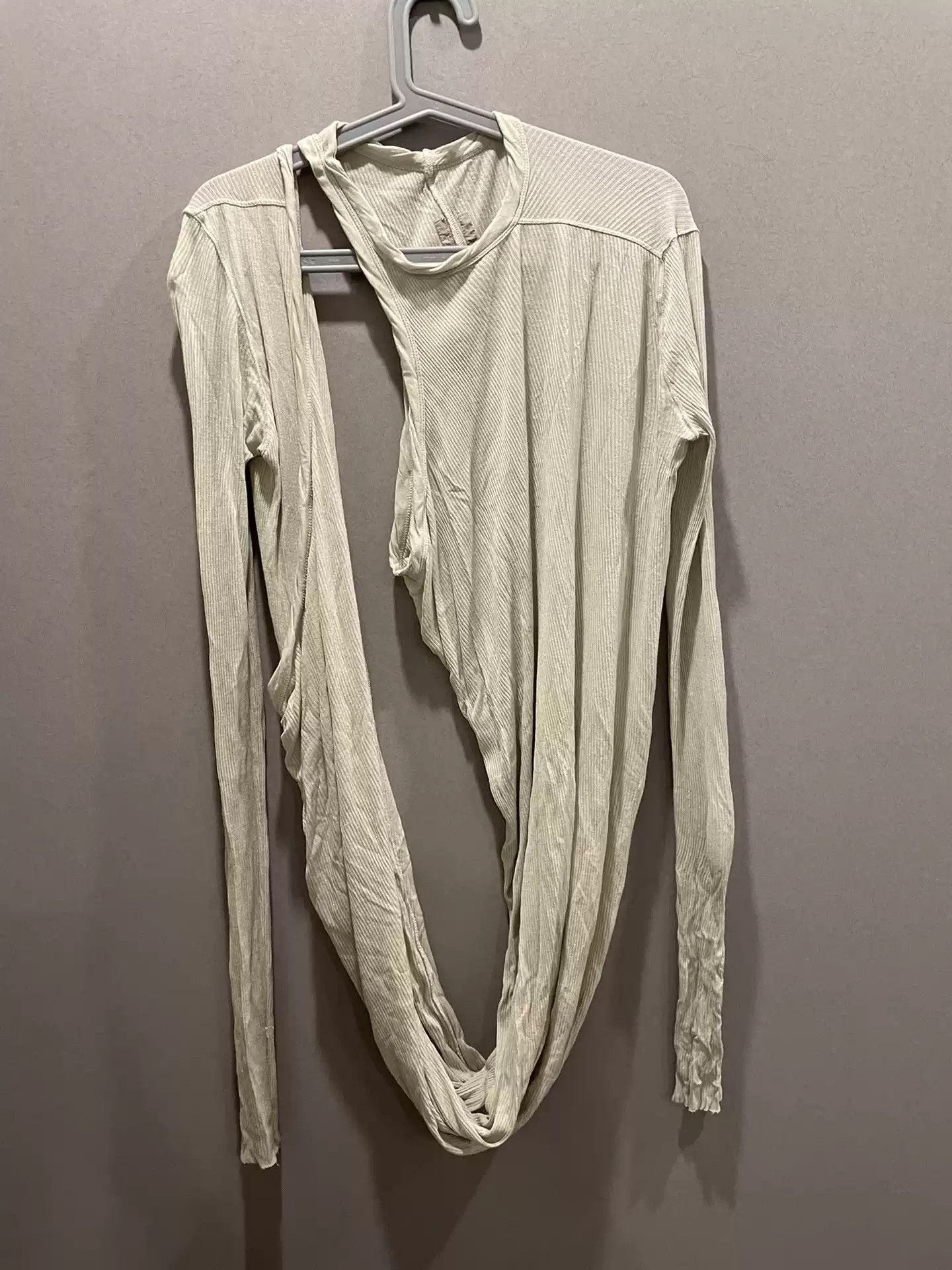Rick Owens Rick Owens fw21 banana irregular knit long sleeves Size US M / EU 48-50 / 2 - 1 Thumbnail
