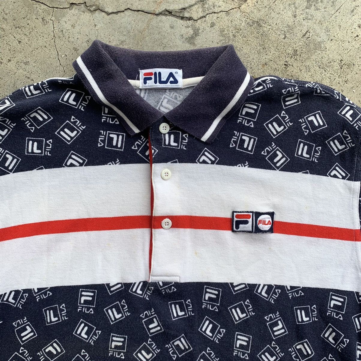 Fila × Vintage Fila polos tshirt tee vintage style Size US M / EU 48-50 / 2 - 5 Thumbnail