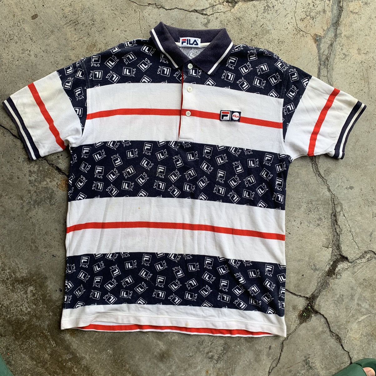 Fila × Vintage Fila polos tshirt tee vintage style Size US M / EU 48-50 / 2 - 3 Thumbnail