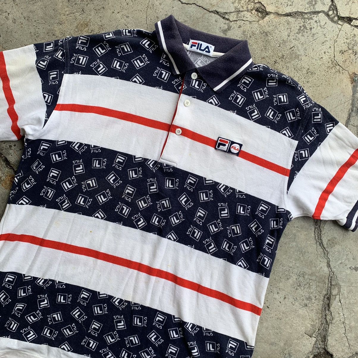 Fila × Vintage Fila polos tshirt tee vintage style Size US M / EU 48-50 / 2 - 6 Thumbnail